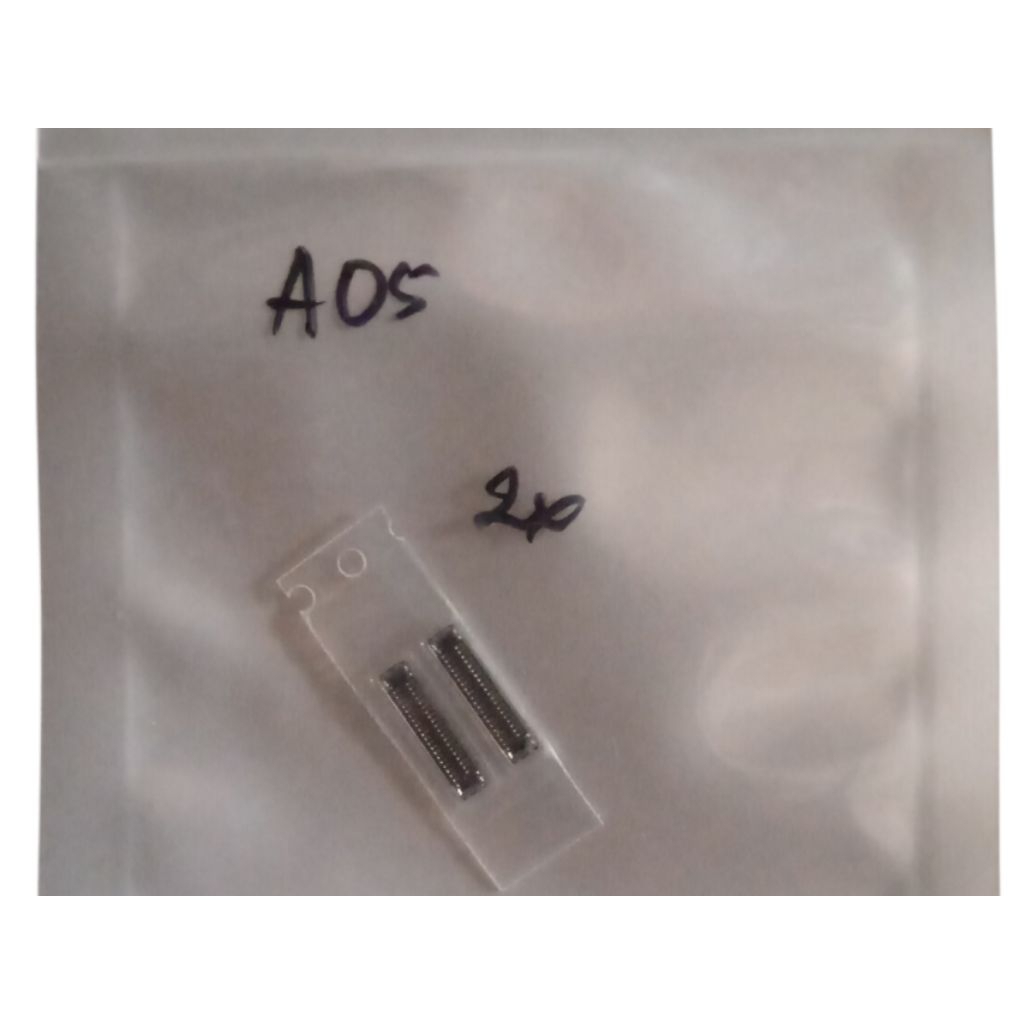 soket konektor lcd di mesin samsung a05