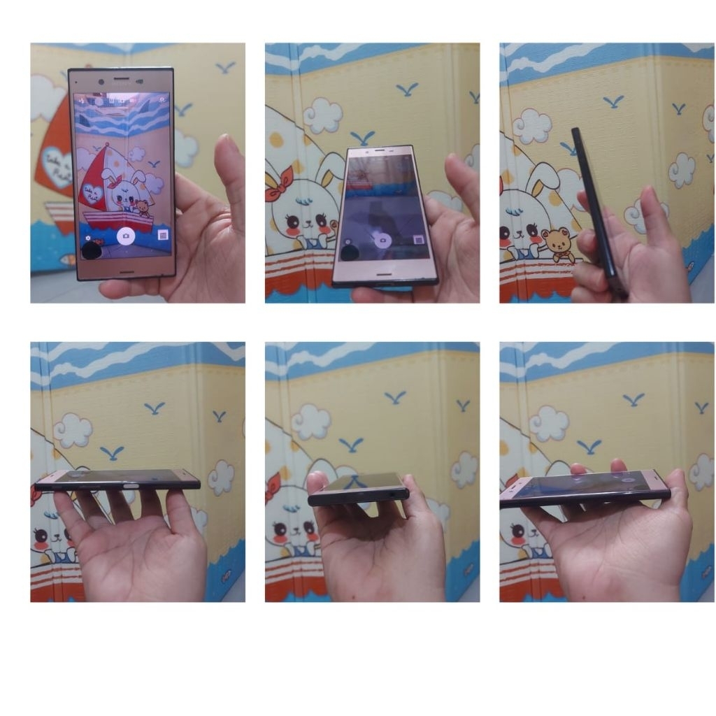 Sony Xperia XZ SO-01J docomo Sinyal Aktif Tri3  (warna langka) blackPink Body Mulus Minus