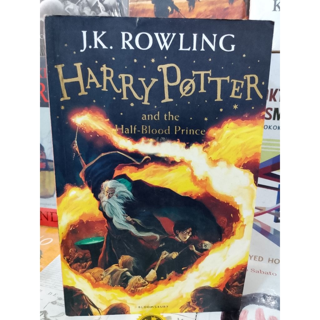 Novel Inggris Bekas Original - HARRY POTTER & THE HALF BLOOD PRINCE