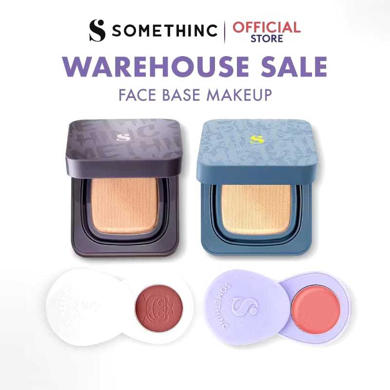 [WAREHOUSE SALE] SOMETHINC Face Make Up - Blush On, Tinted Sunscreen, Cushion