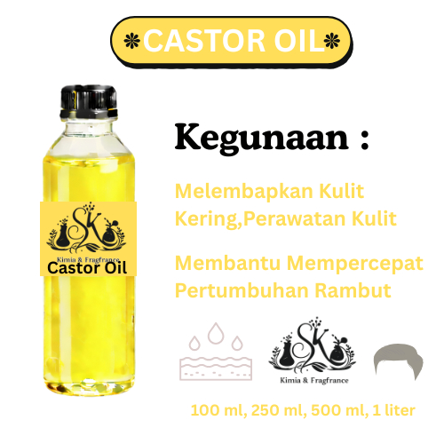 Castor Oil / Minyak Jarak / Minyak Castor / Penumbuh Rambut