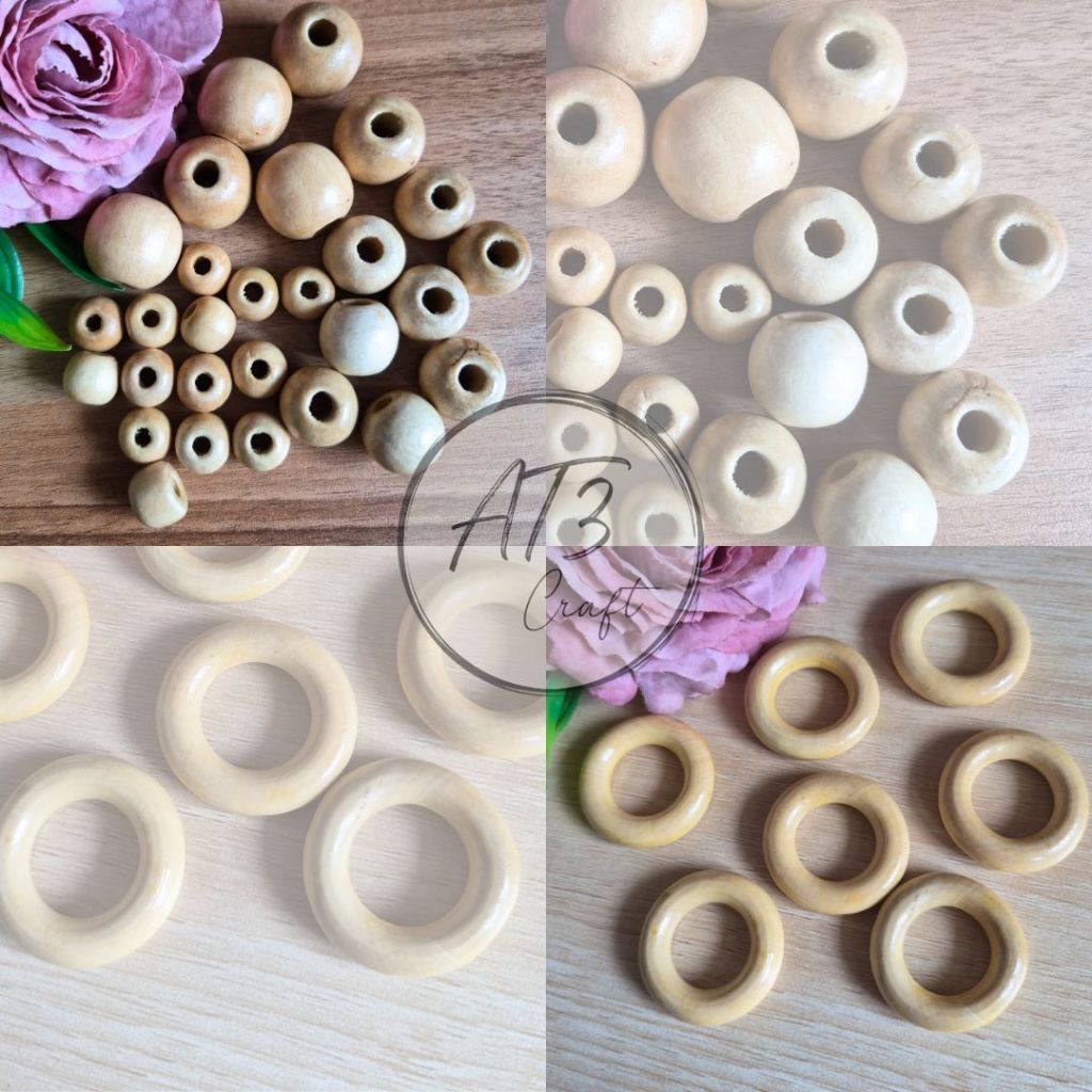Manik kayu macrame