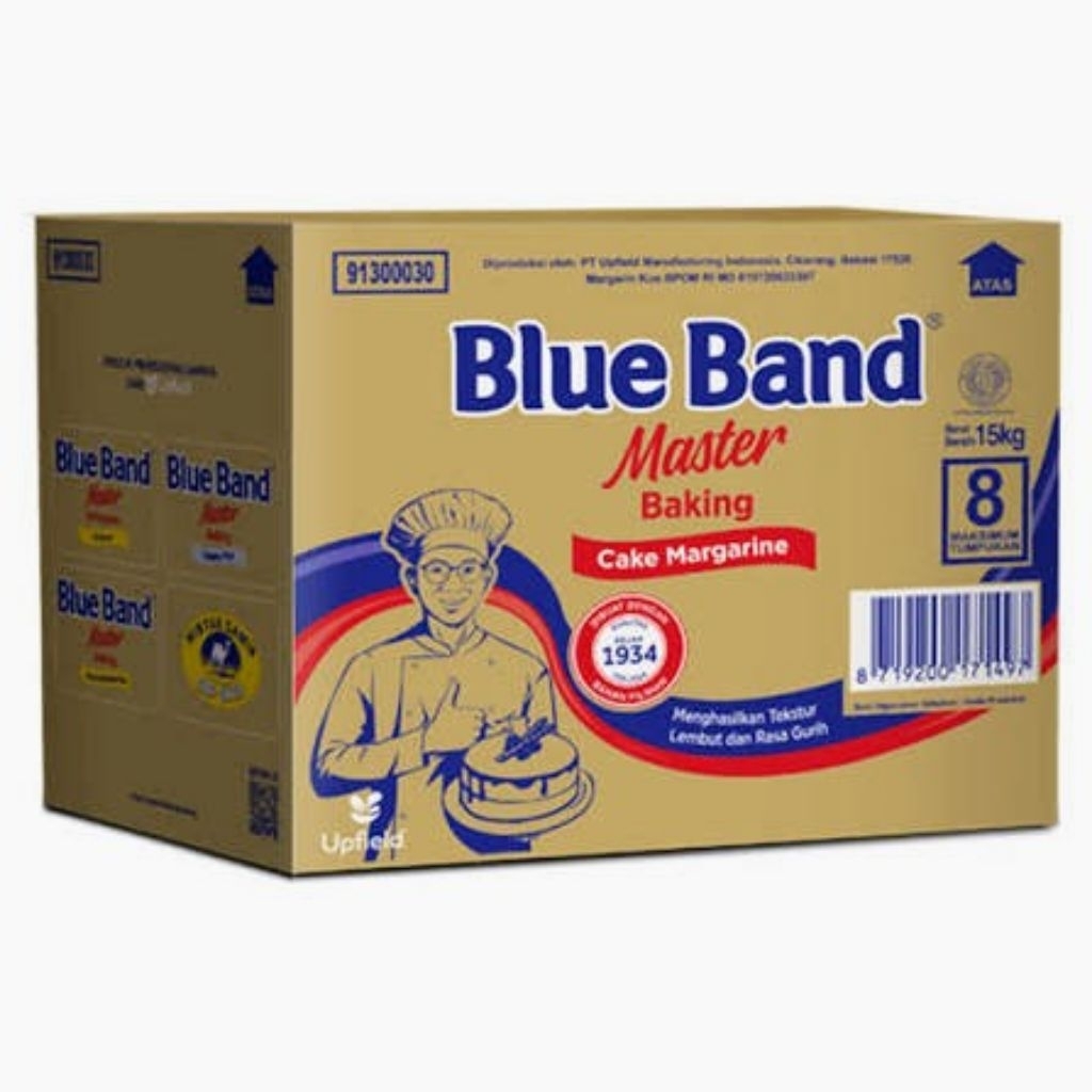 MENTEGA BLUE BAND MASTER BAKING KEMASAN 15KG/Blue Band Margarin dus 15kg