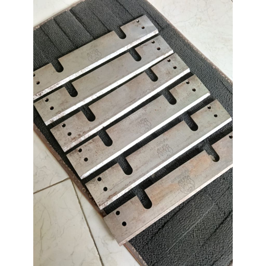 Baja KTI Baja HSS anti karat planer bekas pabrik bahan mentah pembuatan bilah