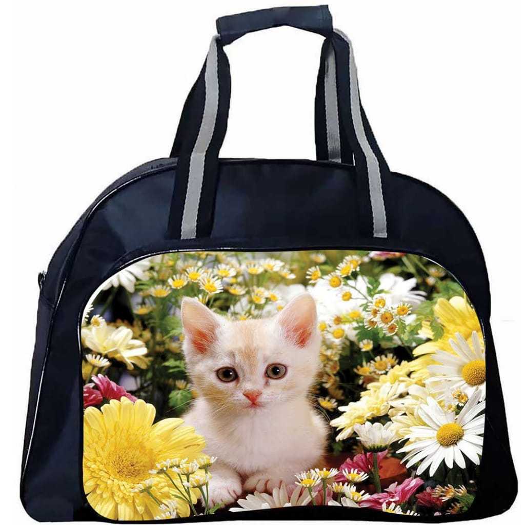 Tas Travel Motif Karakter Kucing Elle Bag/ TAS TRAVEL Pakaian Besar /TAS KOPER JINJING PAKAIAN ELLE 
