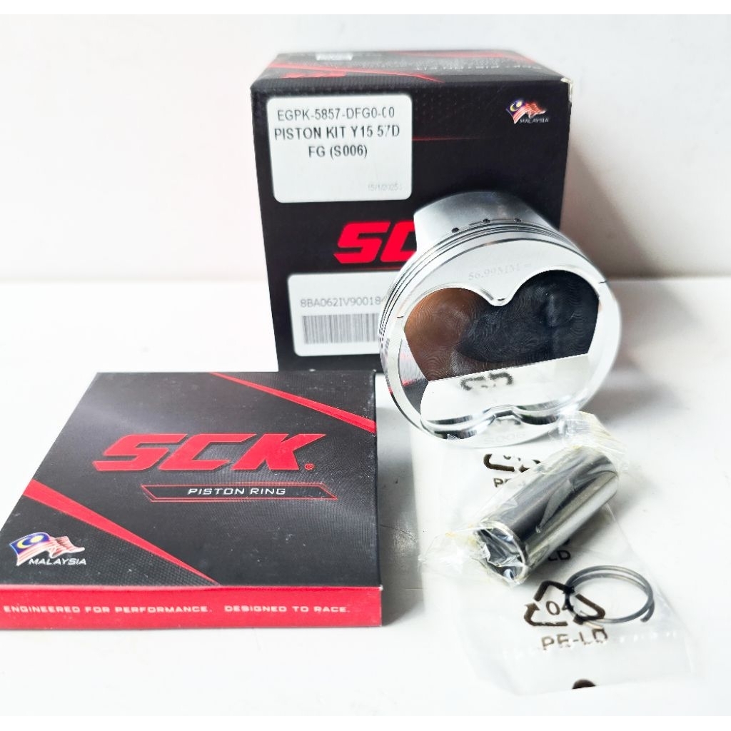 Piston SCK MX King 57 Pin 14 Forged