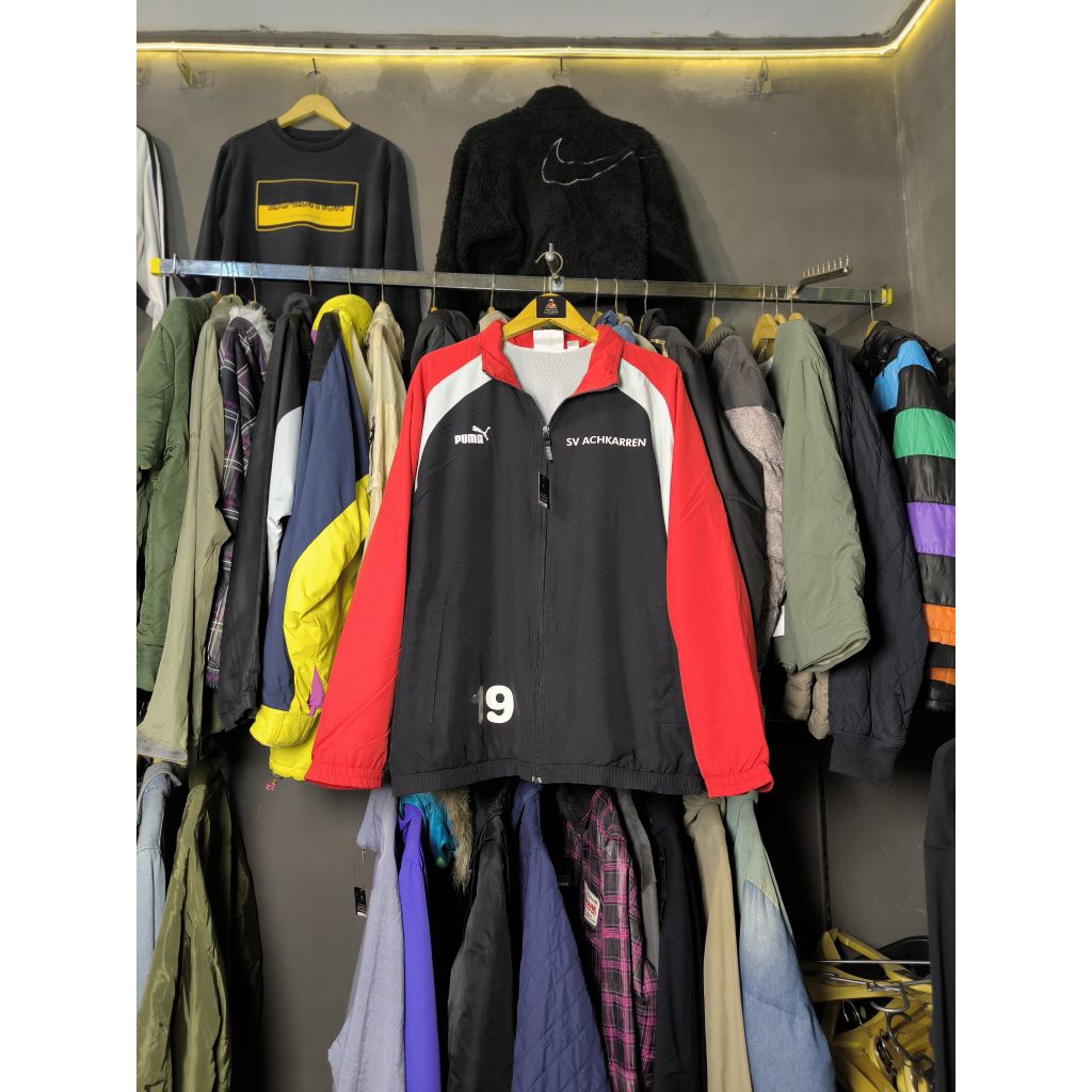 puma vintage full zip jacket