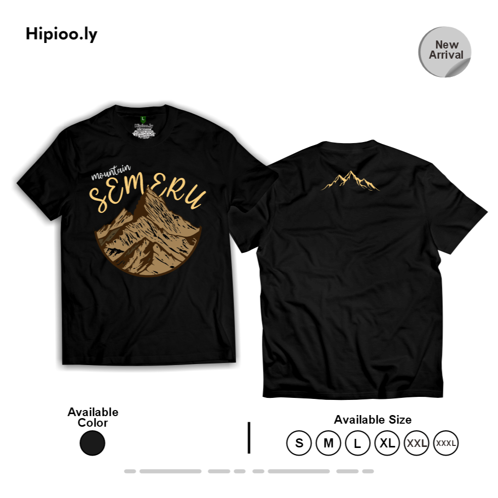 Kaos Outdoor Kaos Gunung Semeru | Kaos Gunung | Kaos Pendaki | Kaos Outdoor