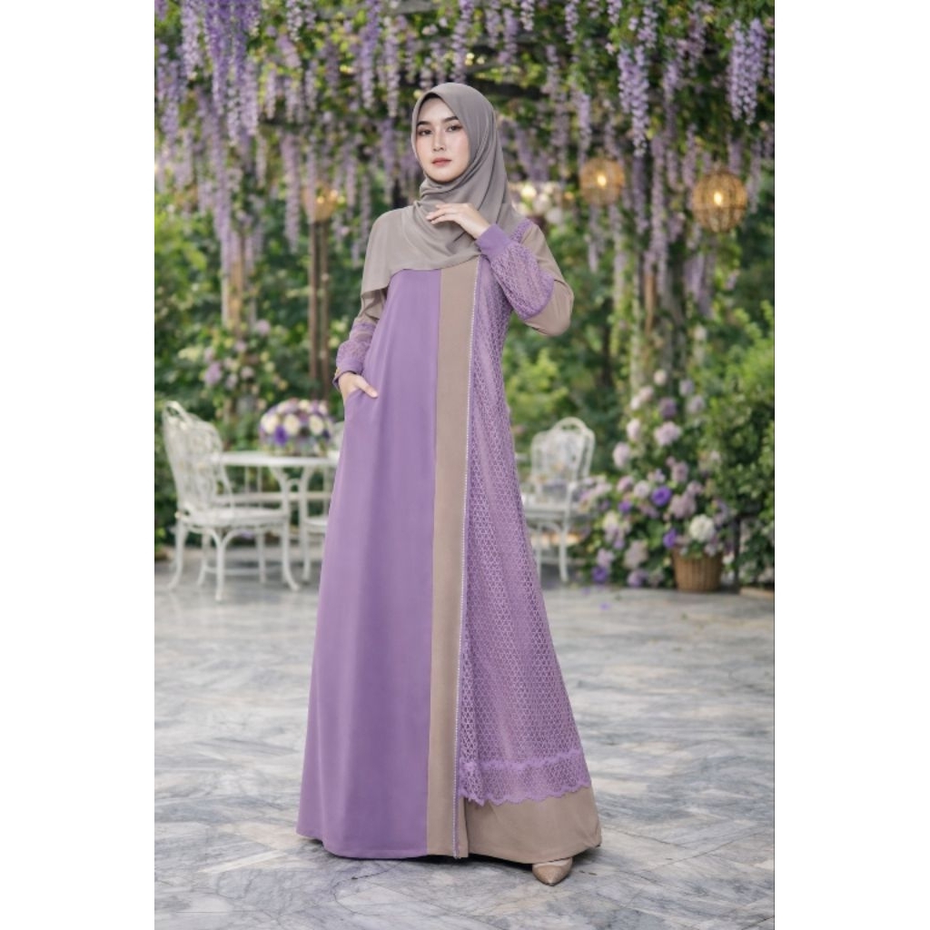 Nubua Queenza Dress Gamis Pesta