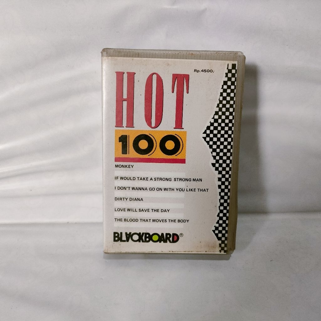 Kaset Pita Hot 100 - George Michael •Rick Astley VA