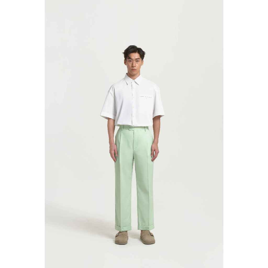 MASSHIRO&Co. - RYUGA PANTS - MINT GREEN