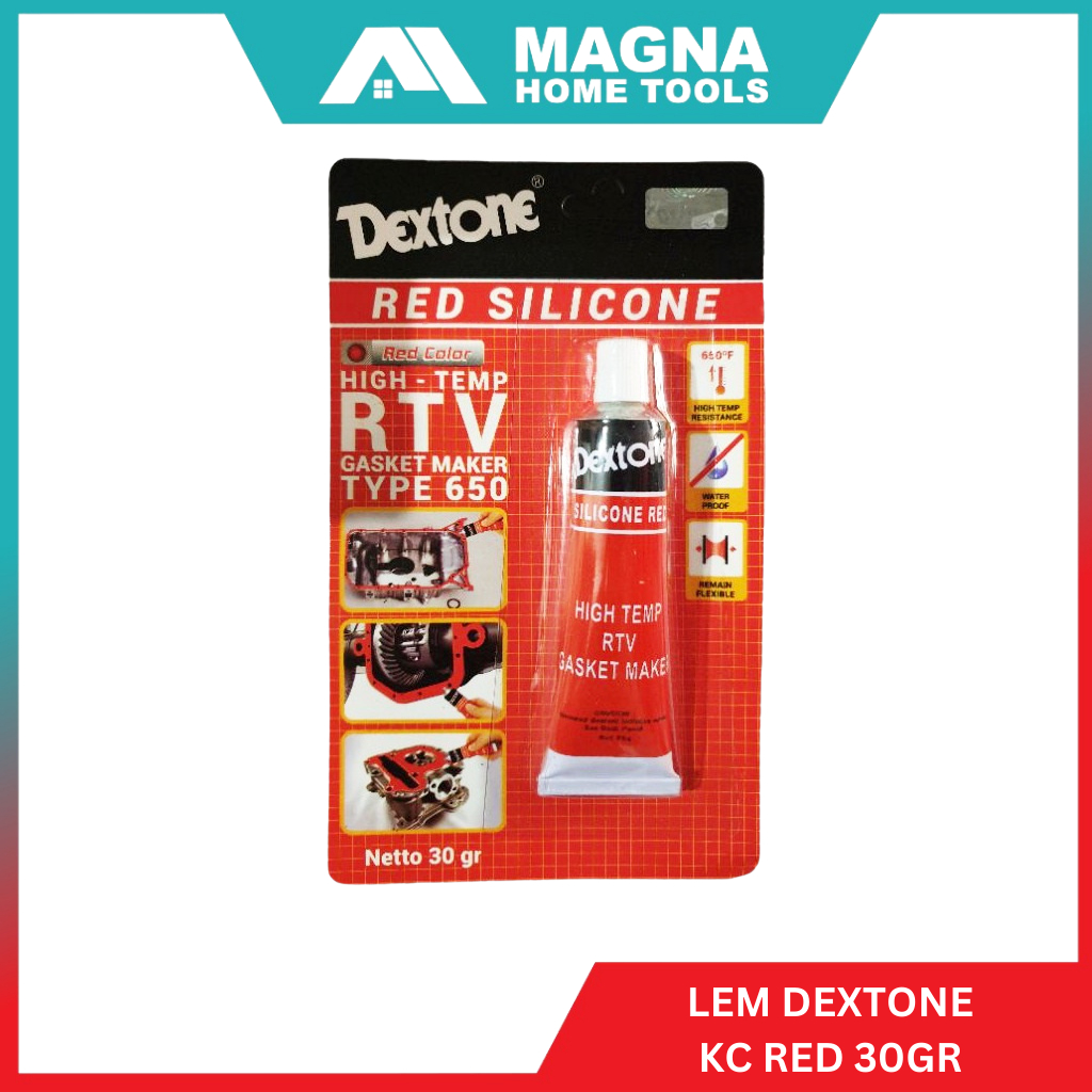 LEM DEXTONE KACA AQUARIUM BENING KECIL MERAH