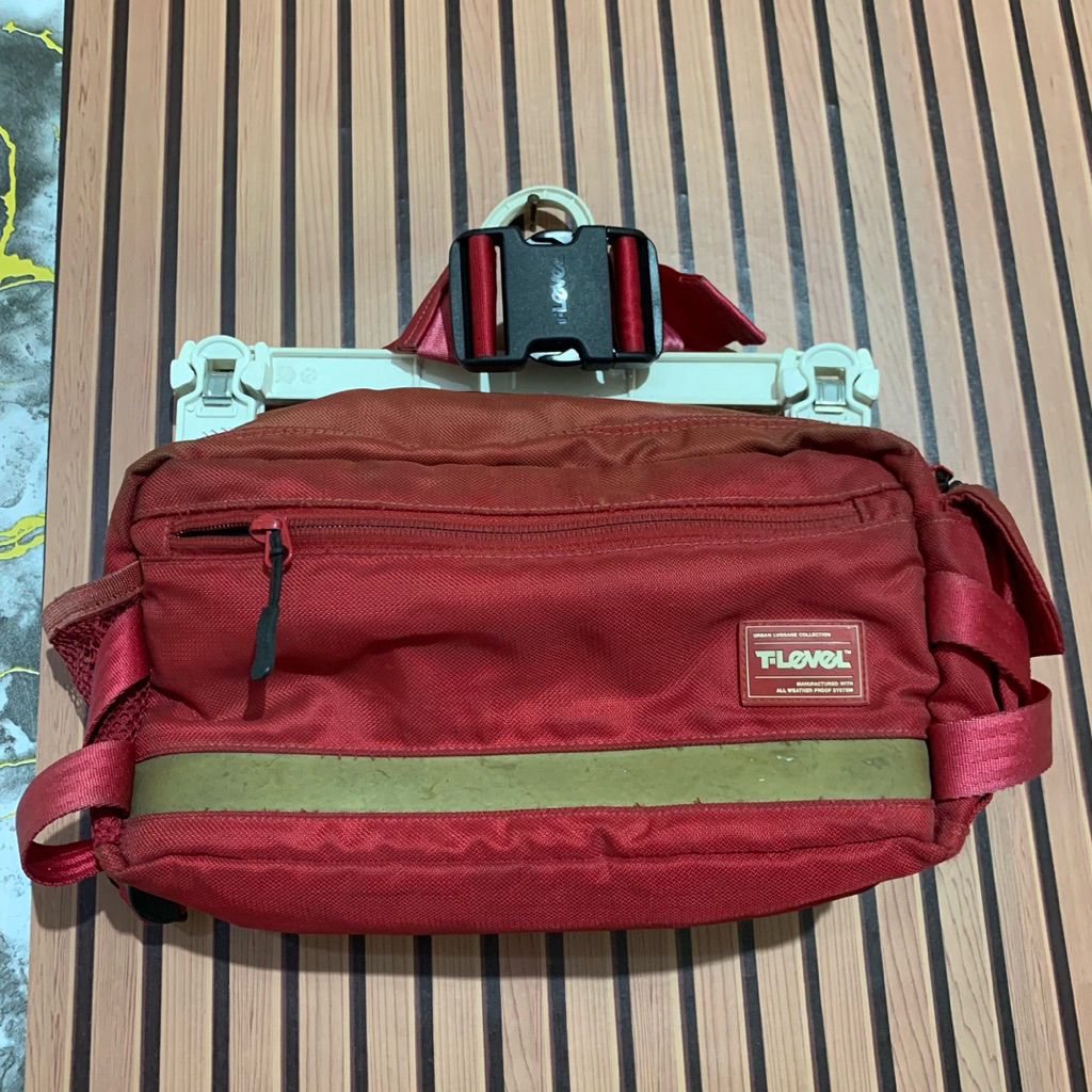 Tas waist bag tas pinggang T.LEVEL