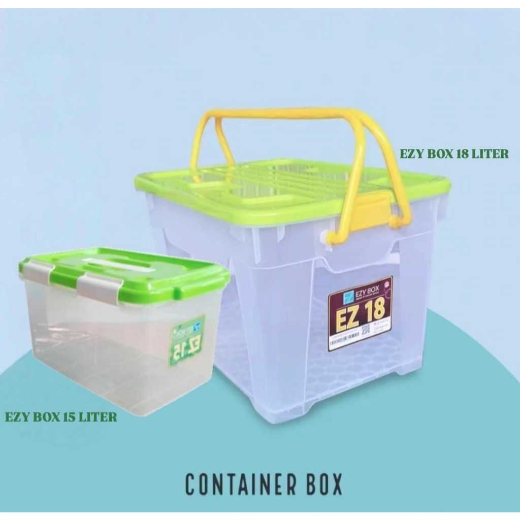 BOX CONTAINER EZY 15 LTR DAN BOX CONTAINER EZY 18LTR