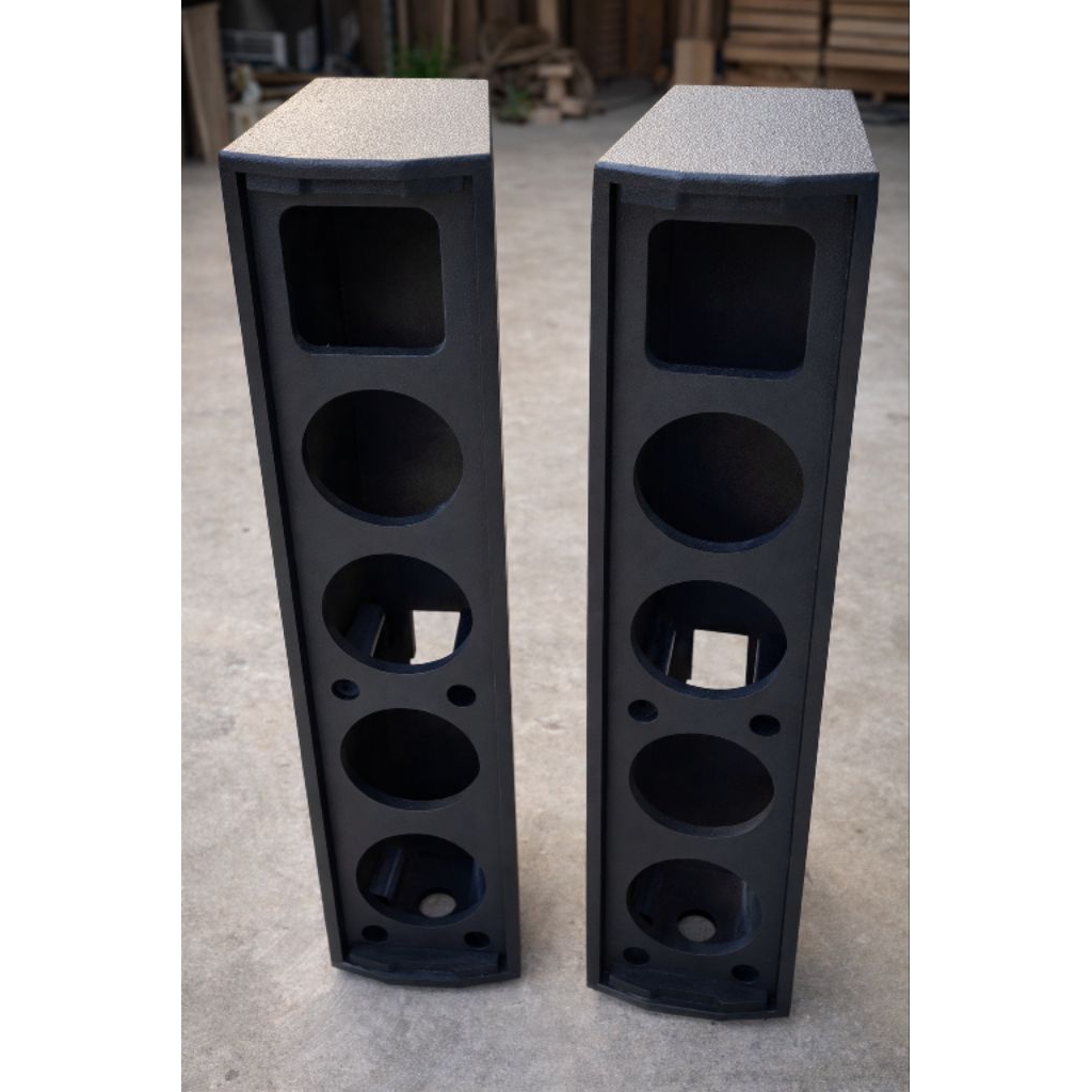 AND'S Box Speaker CS - 45A |  Colum Speaker 4inch | Sepasang Bahan Tebal | Paket Home Theater