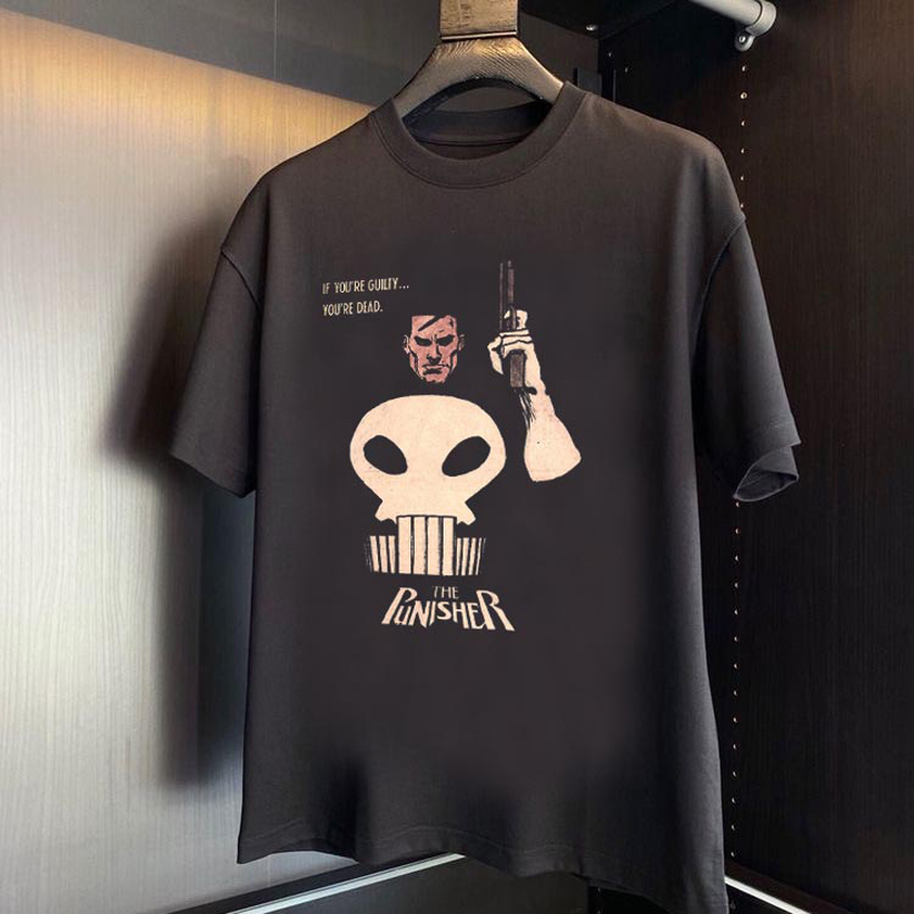 Kaos The Punisher Tshirt 100% Cotton || Size S M L XL XXL 3XL 4XL