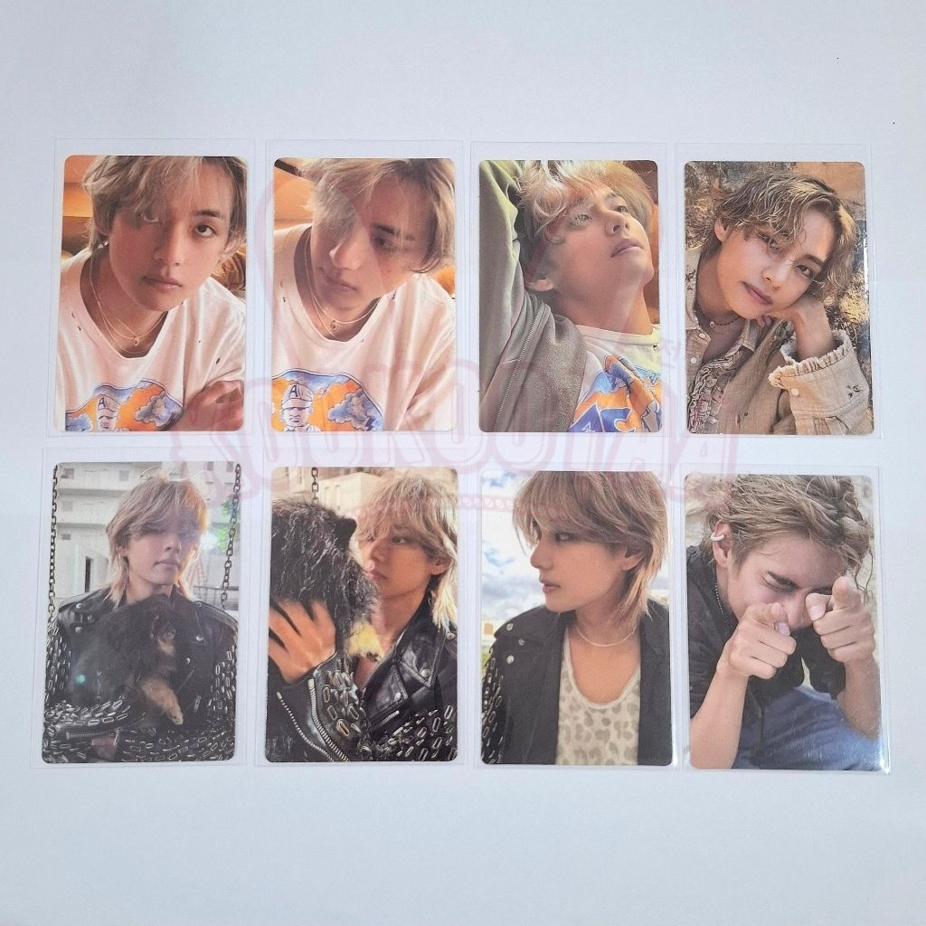 (READY) OFFICIAL PHOTOCARD LAYOVER V BTS / PHOTOCARD TAEHYUNG BTS / PC LAYOVER