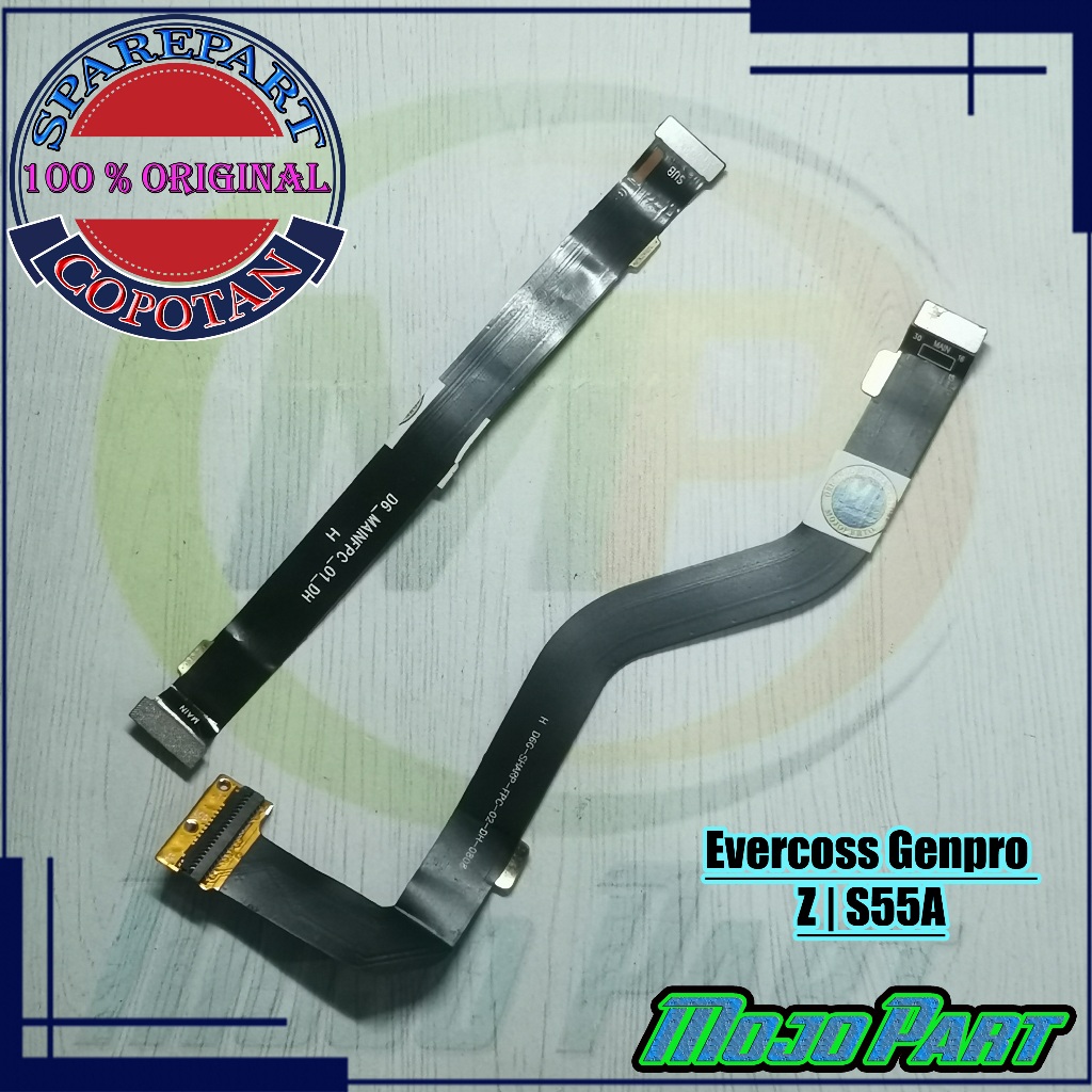 Evercoss Genpro Z S55A Fleksibel Flexible Penghubung Mesin UI Board dan LCD Original Copotan