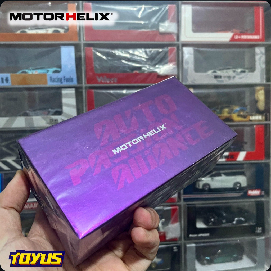 Motorhelix - Nissan Skyline GTR R34 Foshan Expo 2025 Midnight Purple Open Hood