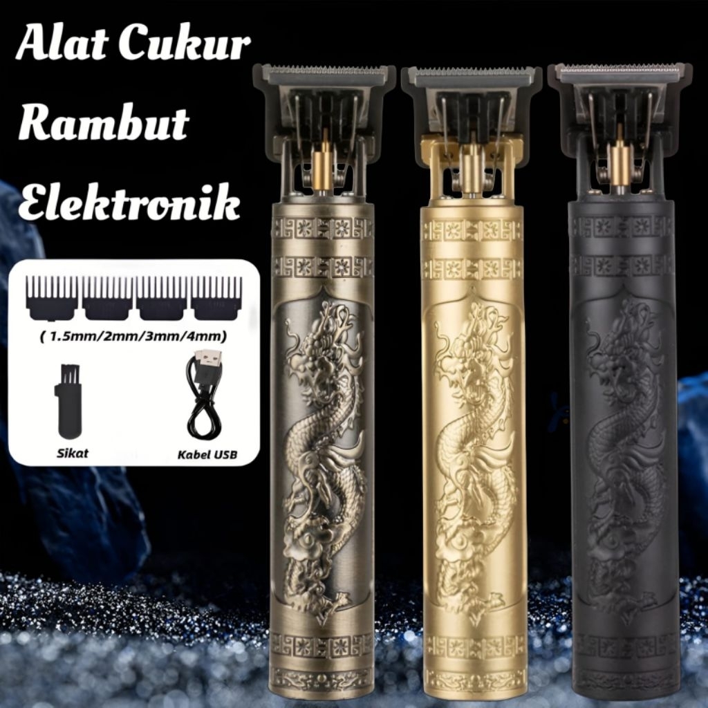Alat Cukur Rambut Elektrik Mesin Potong Rambut Hair Clipper Alat Potong Rambut Clipper Rambut