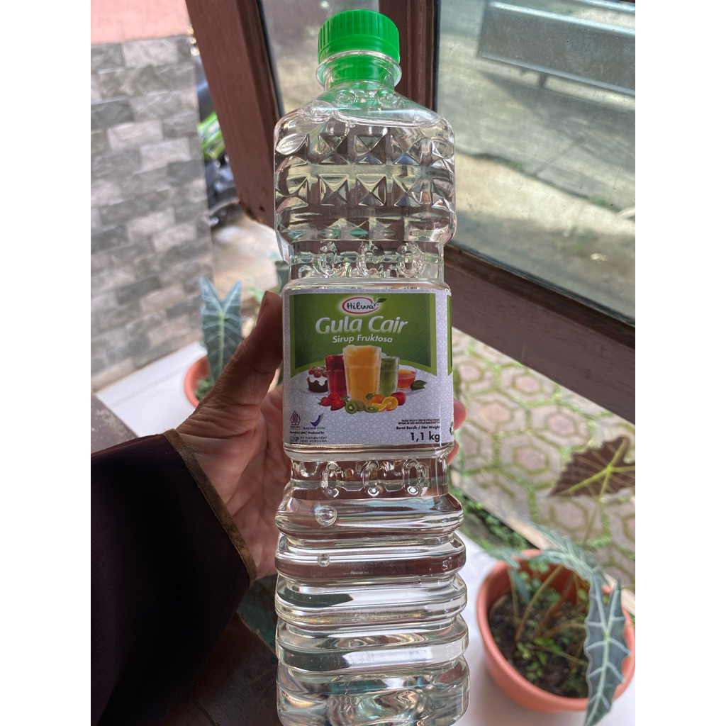 Gula cair ( Fruktosa ) Hilwa kemasan botol 1,1 kg