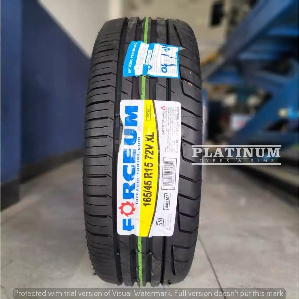 READY STOCK BAN MOBIL FORCEUM OCTA 165 45 R15 | BAN MOBIL TIPIS UKURAN 165/45 R15 BAN TAHUN 2024