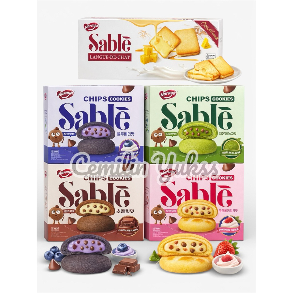 Naraya Sable Cookies Matcha Naraya Sable Cookies Chocolate Blueberry Naraya Sale Milk Mix Cranberry