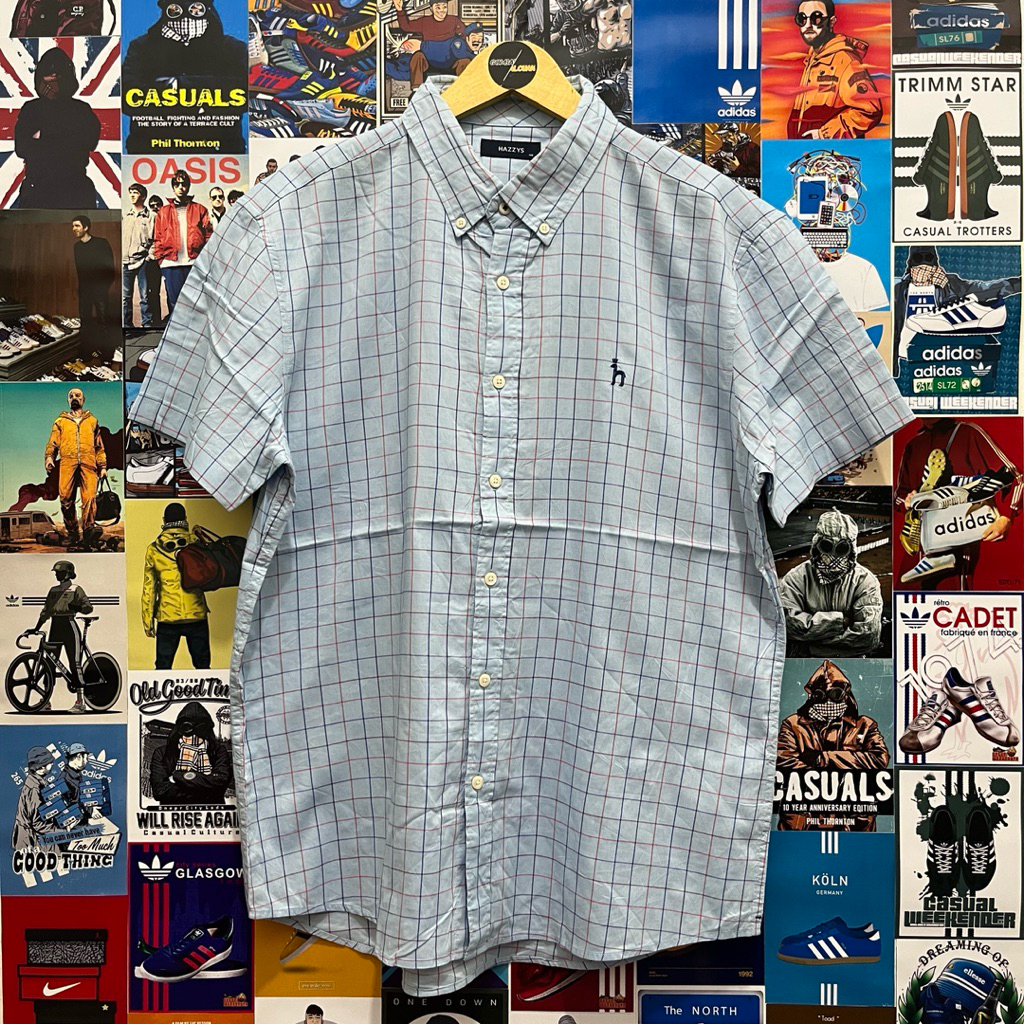 Kemeja / Lengan Pendek / Vintage / Second / HAZZYS