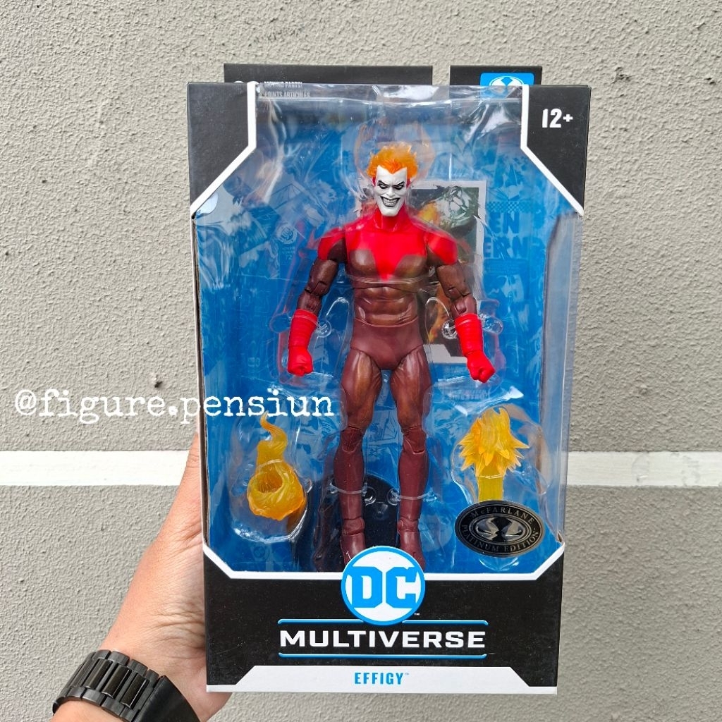 MCFARLANE TOYS EFFIGY GREEN LANTERN PLATINUM EDITION DC MULTIVERSE ACTION FIGURE