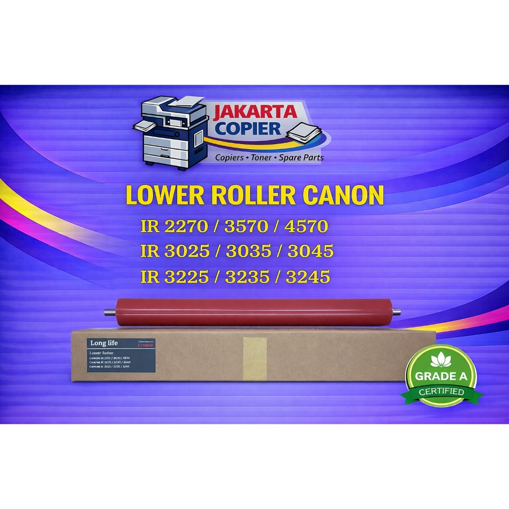 Lower Roller Longlife CANON IR 3225 / 3245 / 4570 / 3025 / 3045
