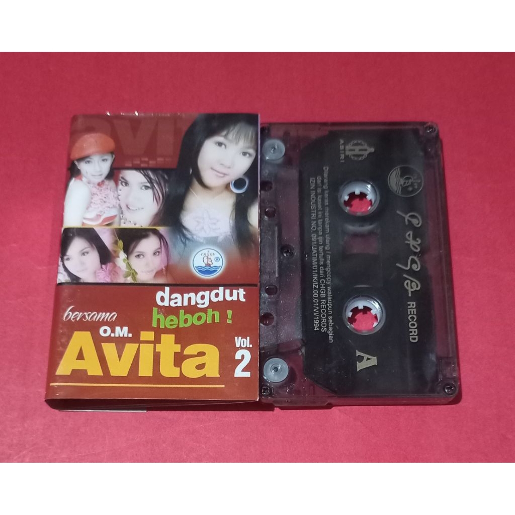 kaset pita Dangdut Heboh AVITA Vol. 2