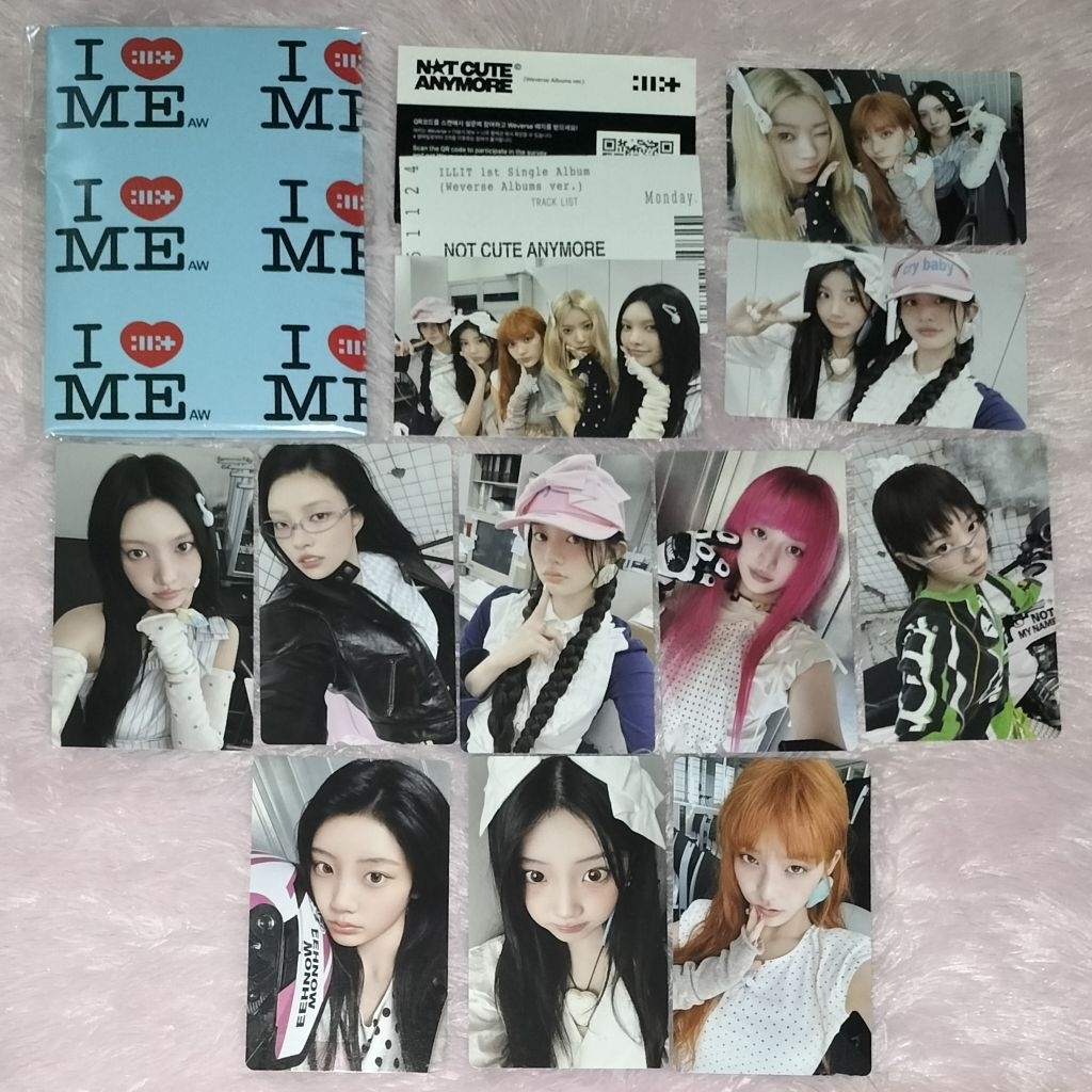 SHARING Illit Not Cute Anymore Weverse ver.