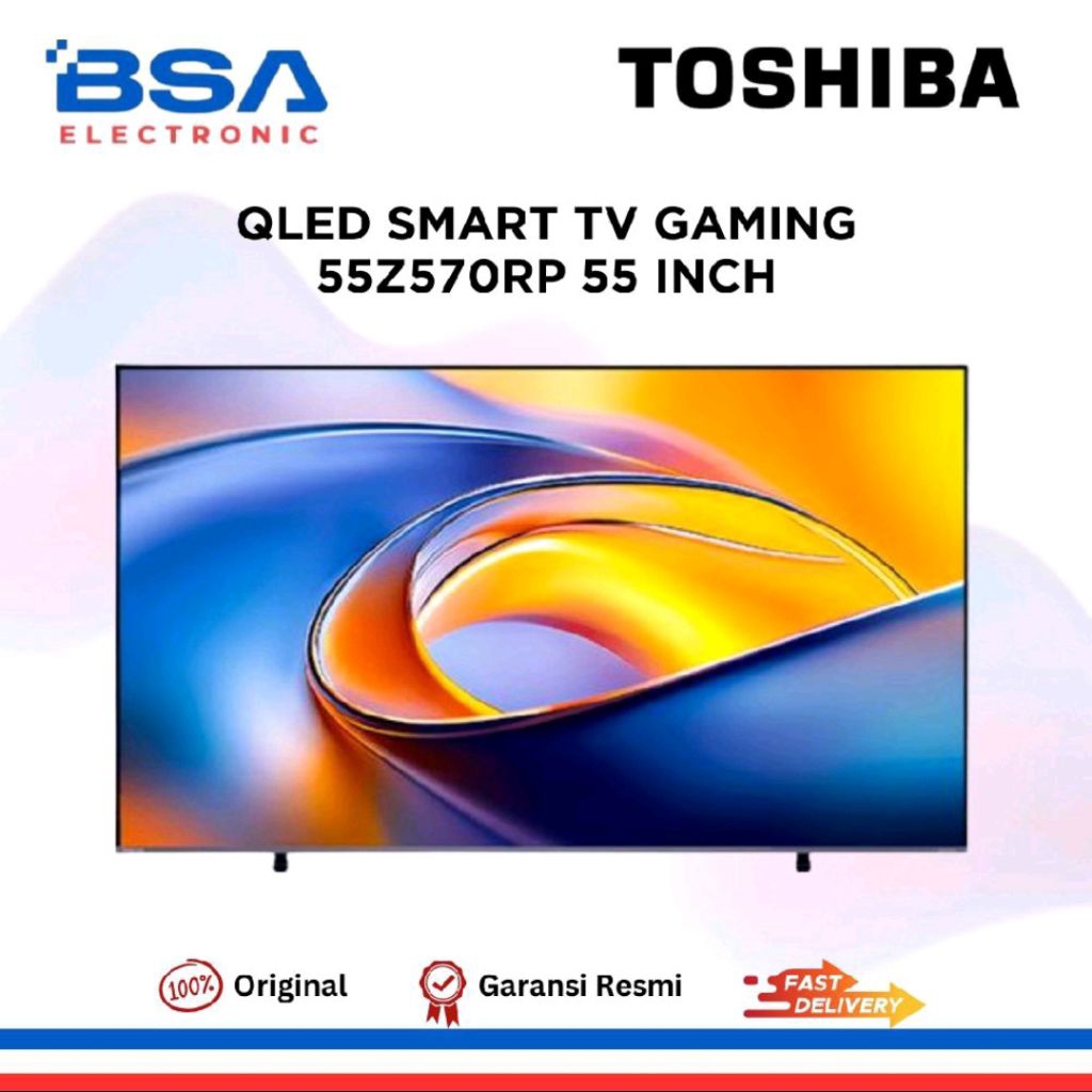 TOSHIBA TV QLED 55Z570RP GAMING TV 144HZ 55 INC
