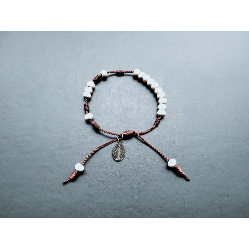 G1432 GELANG ROSARIO BUNDA MARIA KAYU PREMIUM