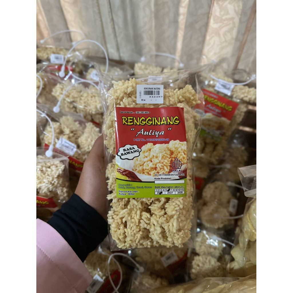 RENGGINANG RASA BAWANG,RASA UDANG