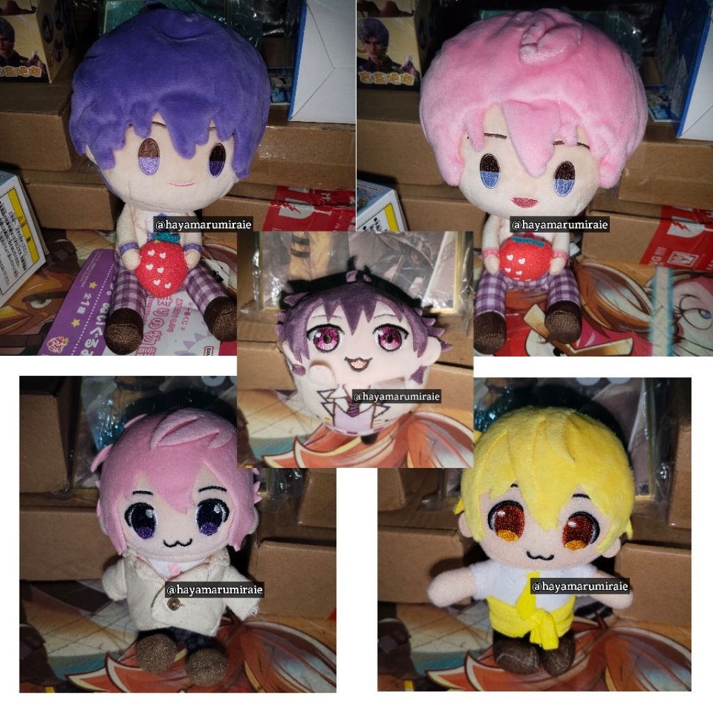 READY STOCK OFFICIAL Utaite Sutopuri / Strawberry Prince / STPR Merchandise Chibigurumi Clear File C