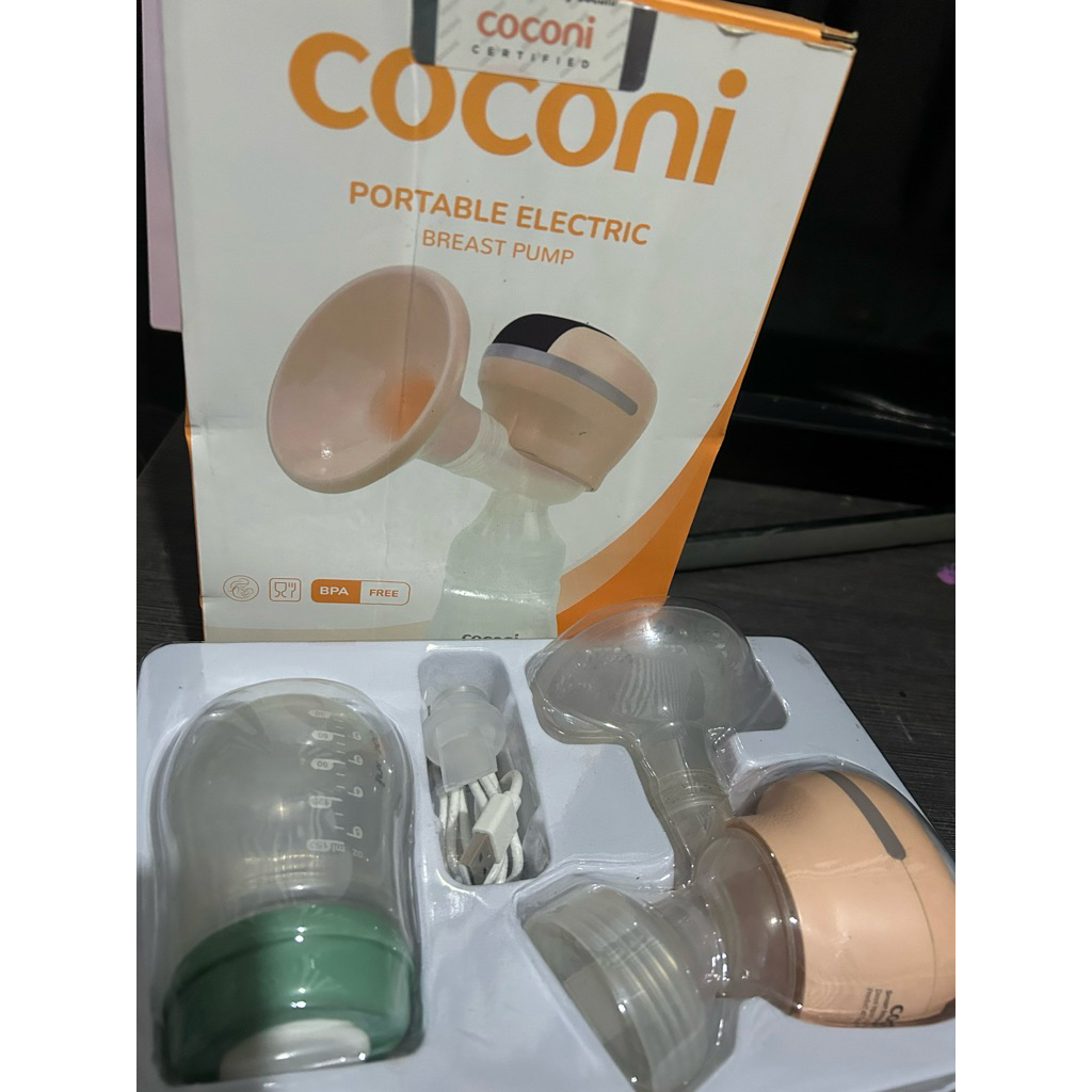 preloved  coconi breast pump