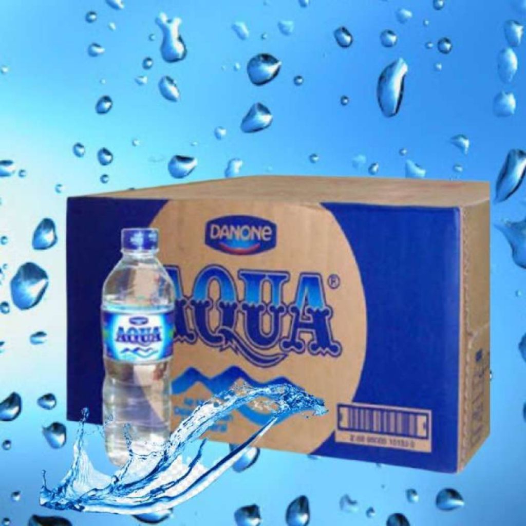 KARDUS AQUA BEKAS 600ml/Air Mineral