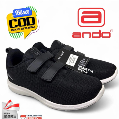 SEPATU ANDO THOMAS PEREKAT /SEPATU ANAK SEKOLAH ANDO THOMAS /SEPATU ANAK LAKI-LAKI/ SEPATU SEKOLAH A