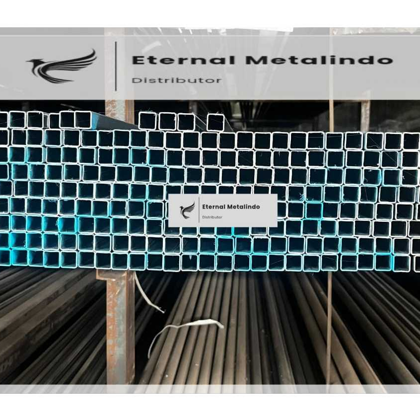 Holo 3x3 Hitam Full / Besi Hollow 3 x 3 Htm / Pipa Kotak 30x30