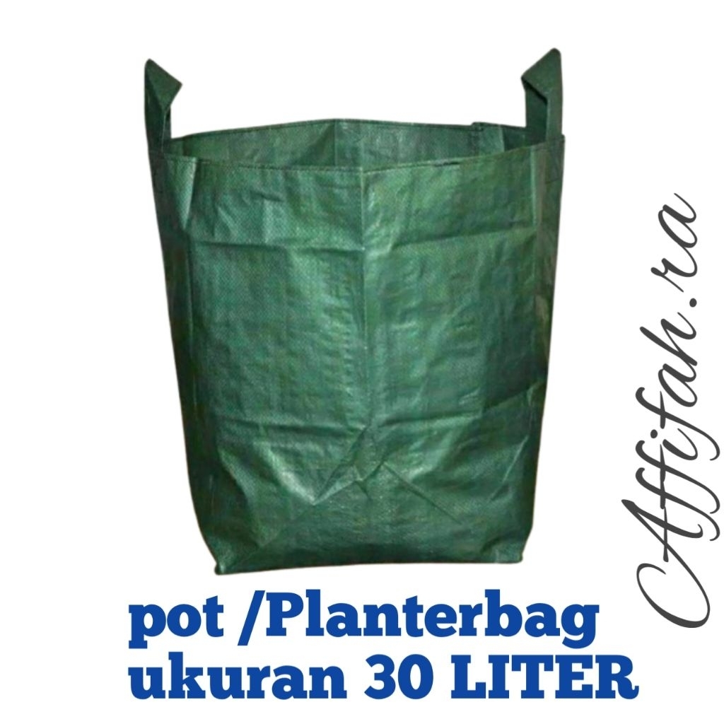 Planter bag  Hijau ukuran 30 Liter  berkuwalitas