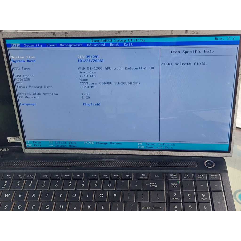 LED 14" STANDAR 40 PIN