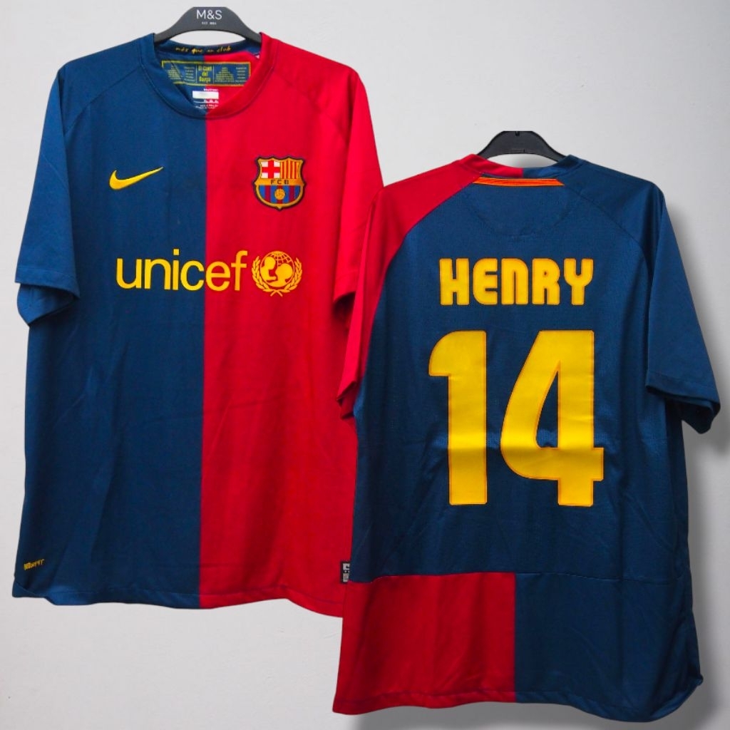 Jersey Retro Barcelona Home 2008-09 - Thierry Henry #14