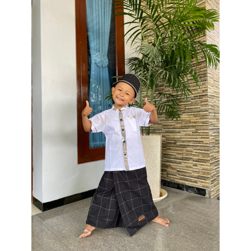Sarung Celana Hitam anak Sarung instan sarung wadimor sarung anak anak