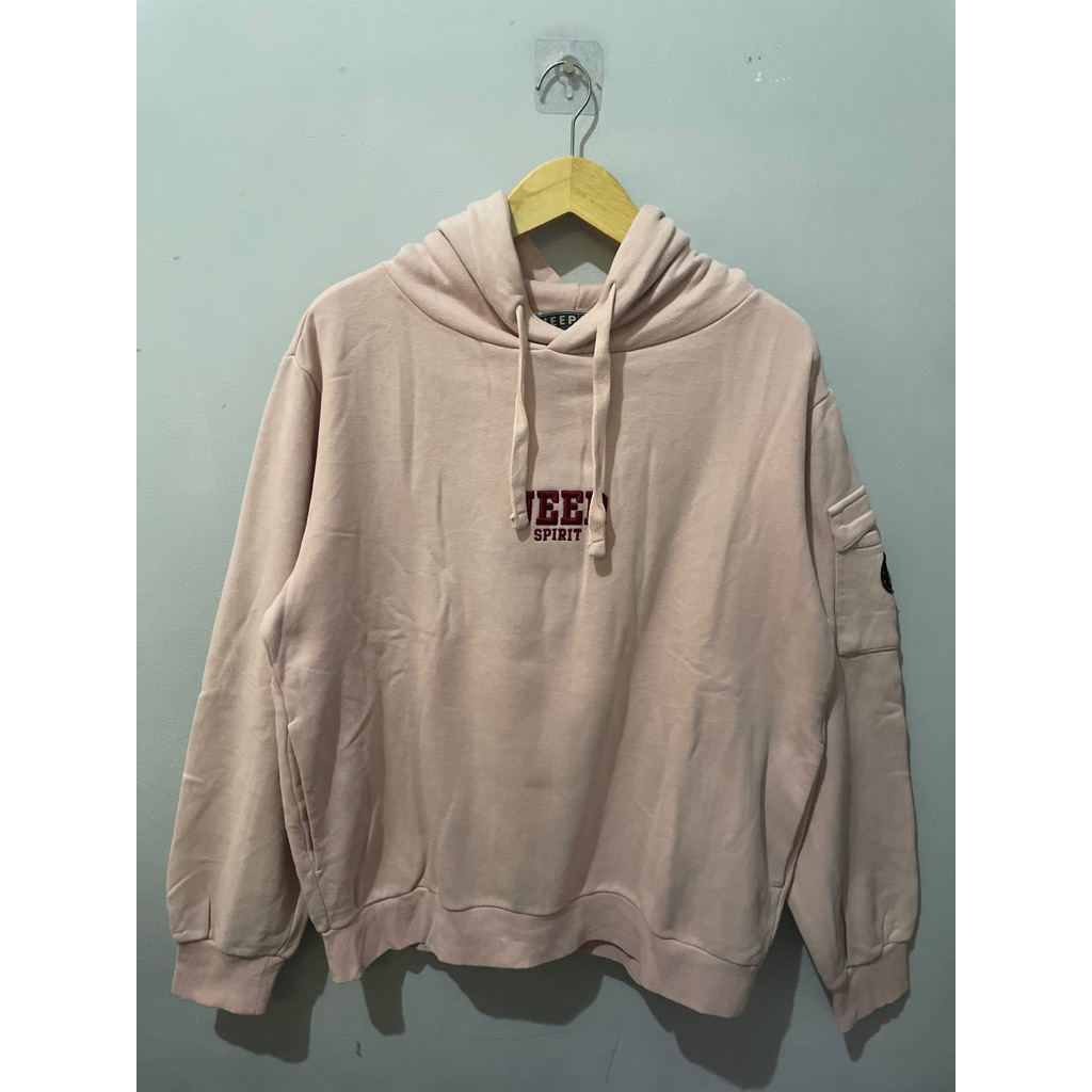 Hoodie JEEP Ori Pink