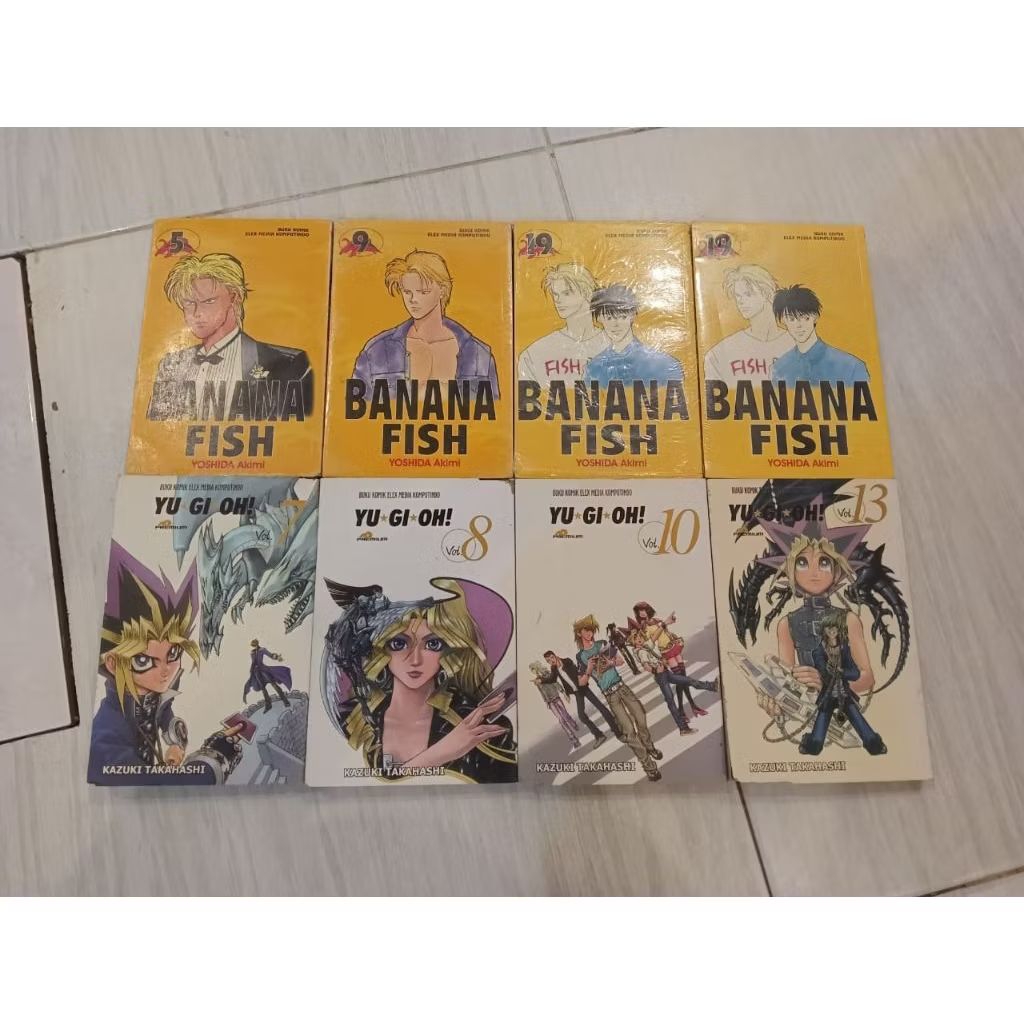 Komik Banana Fish Vol 19 2 PCS (Segel)