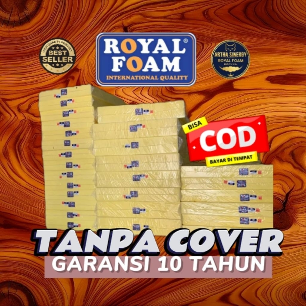 Kasur Busa tanpa cover ukuran 90,120,140,160,180 Royal Foam