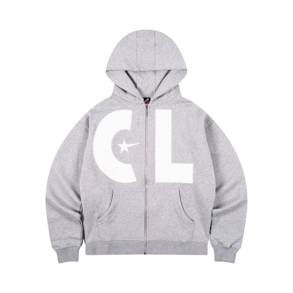 CALLE ZIP HOODIE GREY MISTY size L (second)