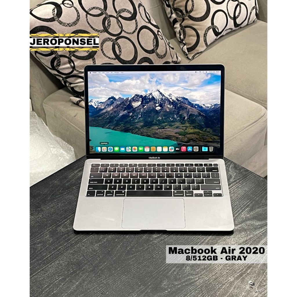 MACBOOK AIR 2020 13” i5 8/512GB GRAY MULUS ORIGINAL GARANSI