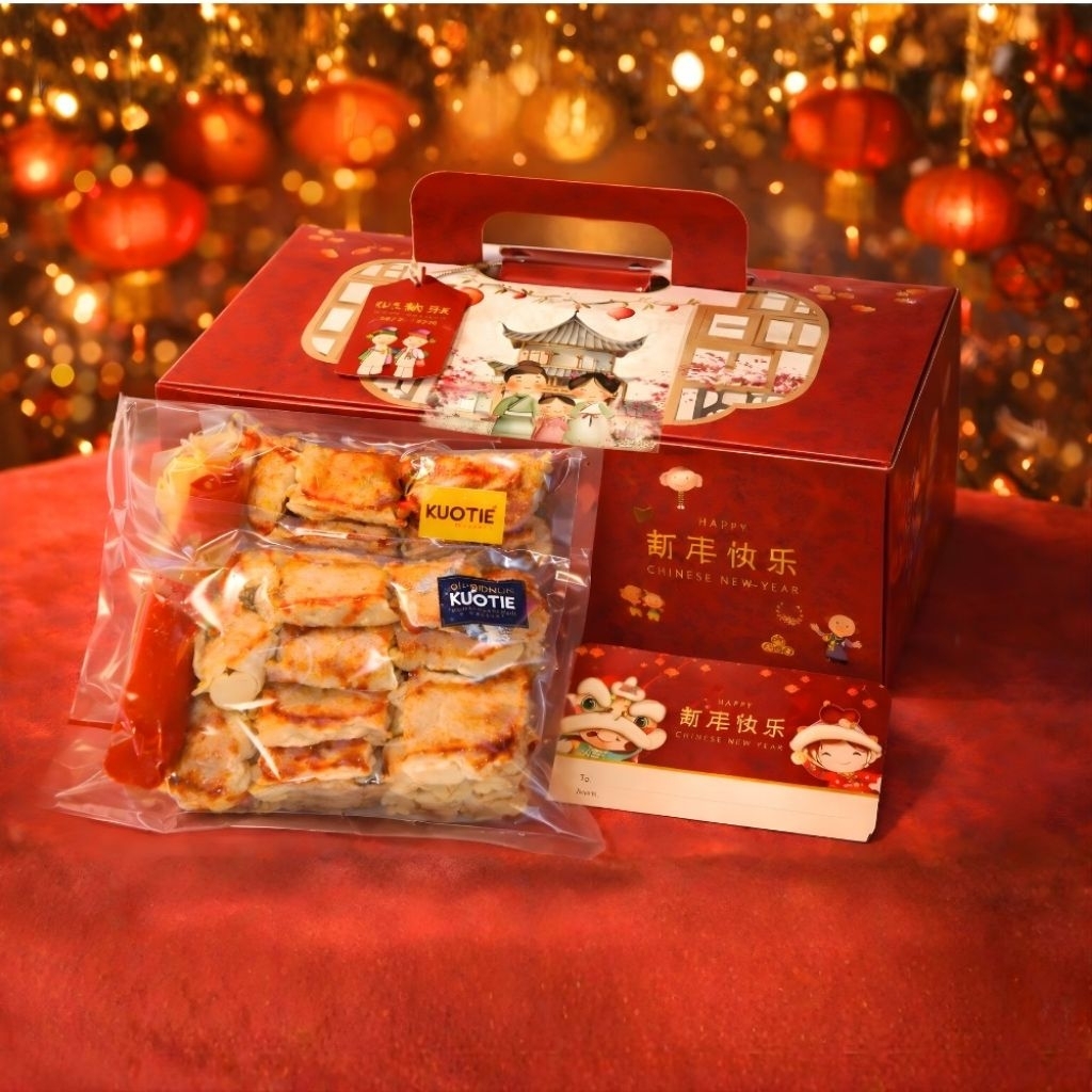 Kuotie Tie King Imlek Hampers isi 12 Pork